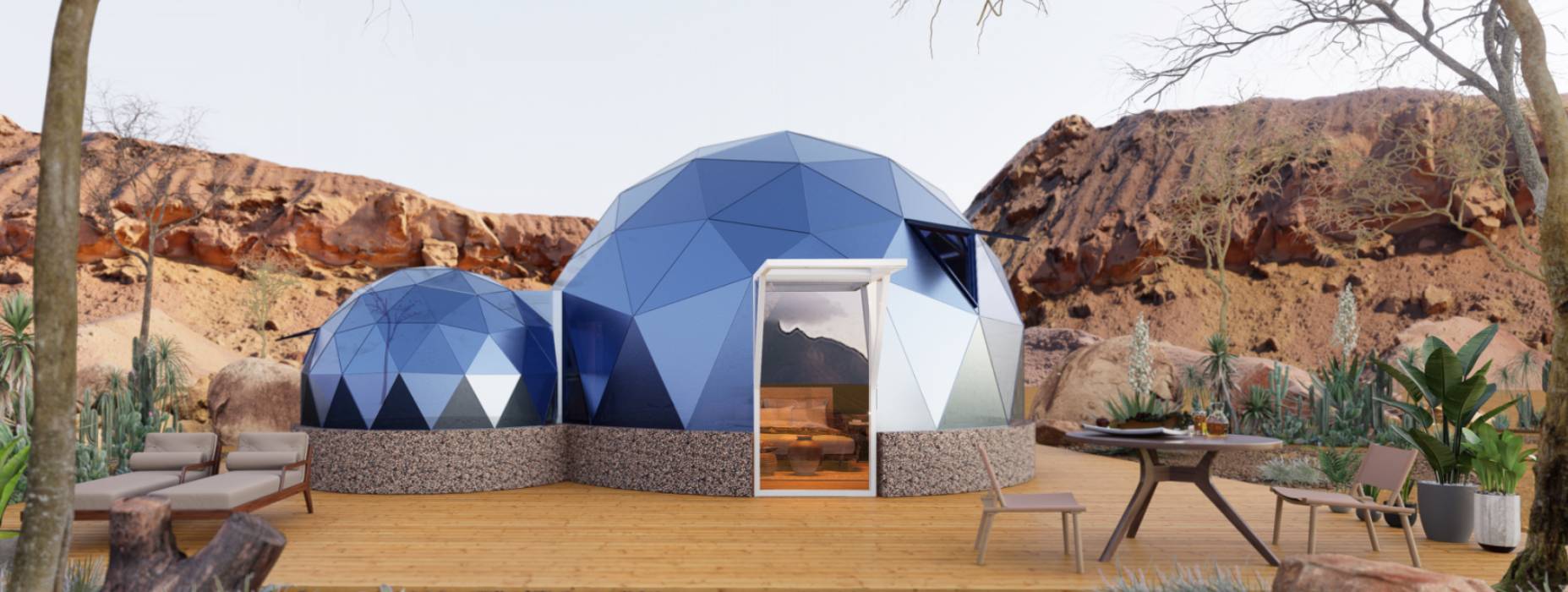 维西球形智能光伏玻璃星空房